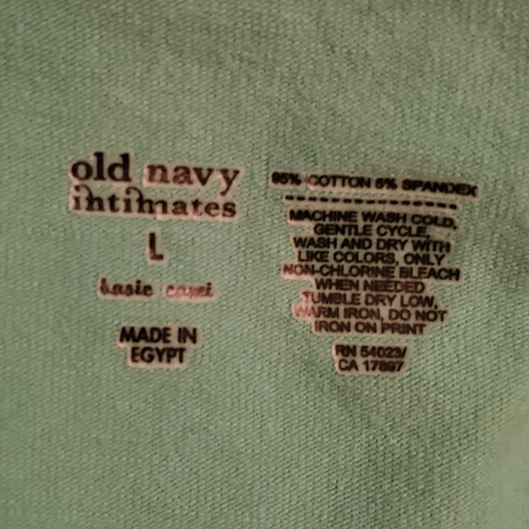 Old Navy | Light Green Thin Strap Cotton Camisole - Picture 2 of 2